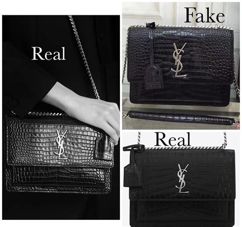 How to spot fake Saint Laurent hobo bag. Real vs fake YSL le 5 a 